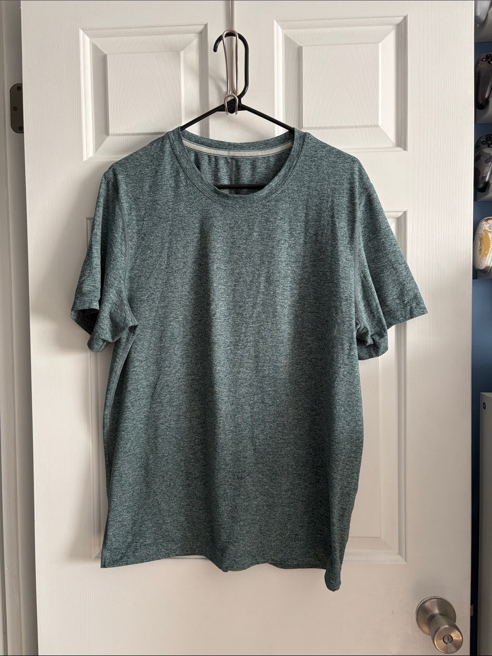 Lululemon Athletica Men’s Dri-Fit Crewneck Short Sleeve Active Tee Green Size L